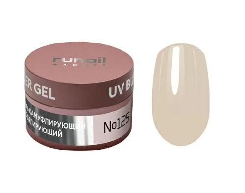 RUNAIL, Гель моделирующий UV BUILDER GEL Expert №125, 15 г