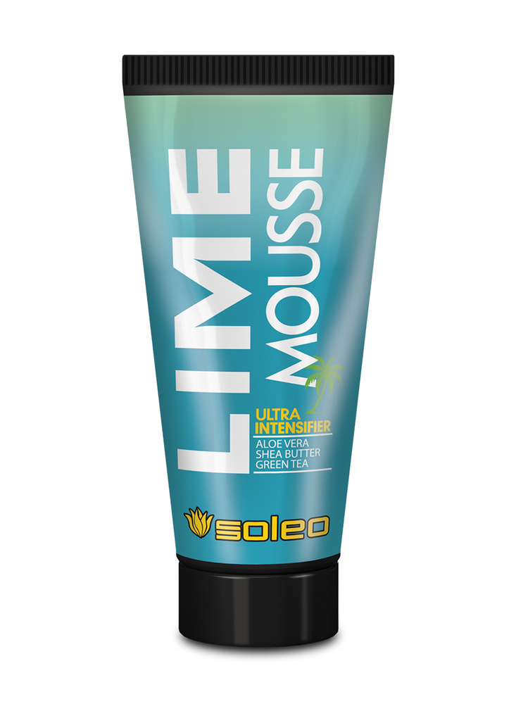 Soleo, Косметика для загара ультраусилитель LIME MOUSSE туба, 150 мл