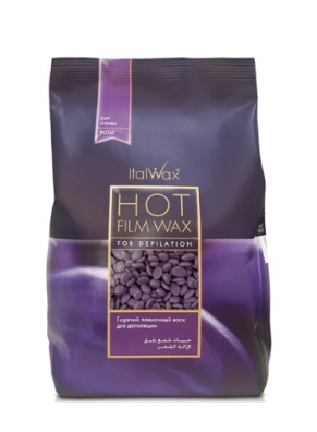 ItalWax, Воск горячий (пленочный) "Слива", гранулы, 1 кг