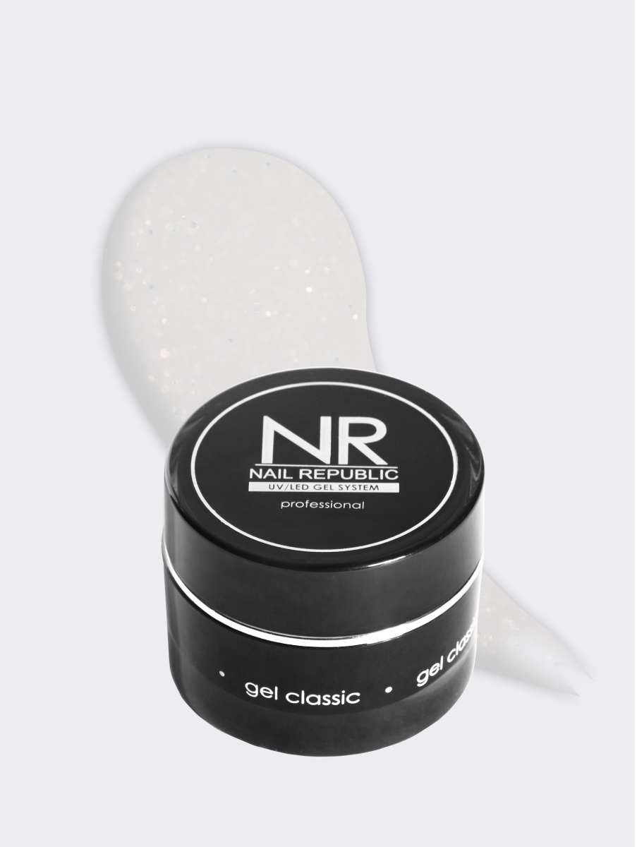 NR, Гель c золотым сиянием Golden nude gel №295, 15 мл