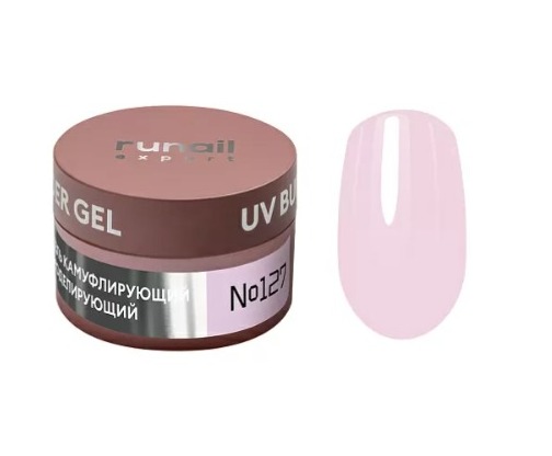 RUNAIL, Гель моделирующий UV BUILDER GEL Expert №127, 15 г