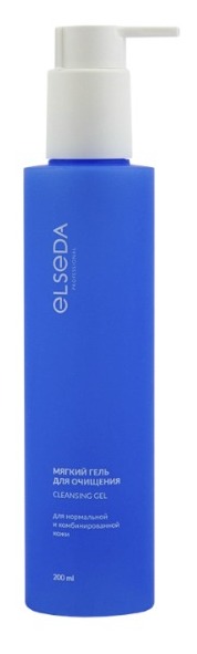 Elseda Professional, Мягкий гель для очищения нормальной и комбинированной кожи, 200 мл