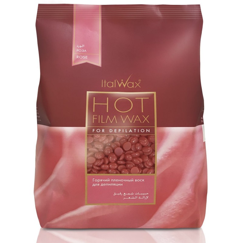 ItalWax, Воск горячий (пленочный) "Роза", гранулы, 1 кг