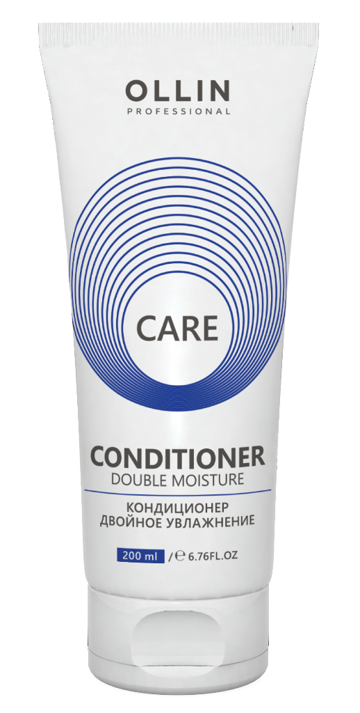 OLLIN, CARE, Кондиционер двойное увлажнение, 200 мл 