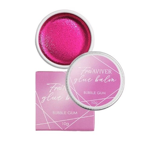 FreiAVIVER, Клей-бальзам для ламинирования ресниц Bubble gum, Розовый