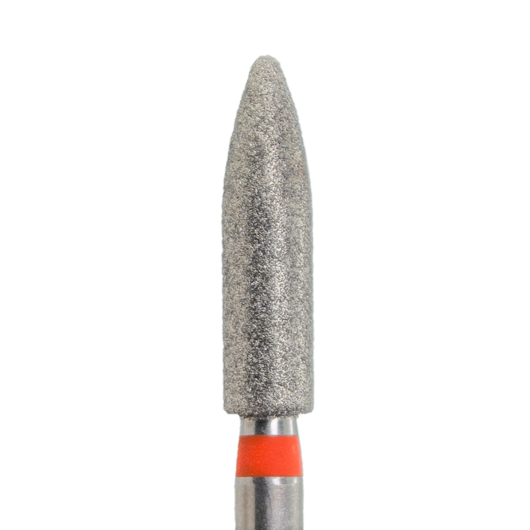 КМИЗ, Фреза алмазная пуля мелкая D3.1 (красный) ГСАПул-3,1П-12М, 856.104.274.120.031