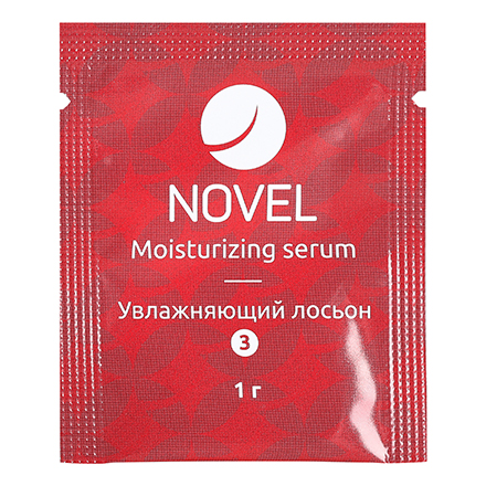 Novel, Увлажняющий лосьон №3 "Lash UP" (саше) 1 шт, 1 гр
