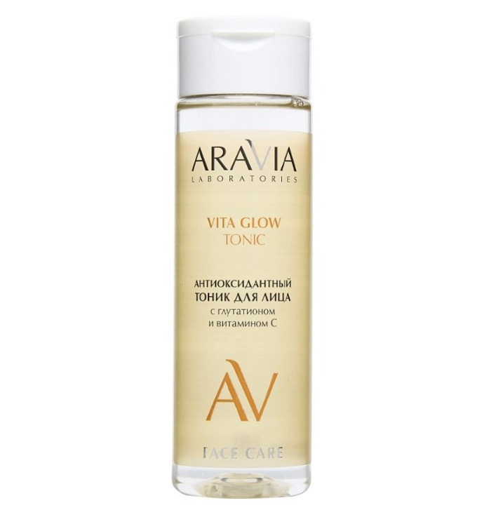 ARAVIA Laboratories, А163 Антиоксидантный тоник для лица с глутатионом и витамином С, 200 мл
