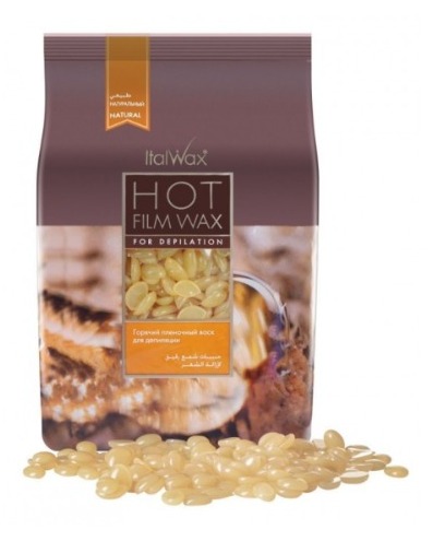 ItalWax, Воск горячий (пленочный) "Натуральный", гранулы, 500 гр