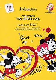 JMsolution DISNEY, Маска тканевая для лица с ретинолом, 30мл