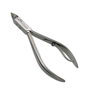 Solinberg, Кусачки маникюрные, матовые, одинарная пружина, 6 мм, ручная заточка, 32810/32Тз