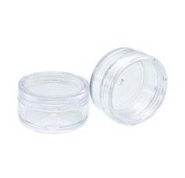 Баночка пластиковая прозрачная, 5 мл