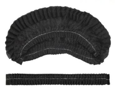 White Line, Шапочка-клип (черная), 50 шт