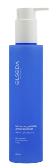 Elseda Professional, Матирующий гель для очищения жирной и проблемной кожи, 200 мл