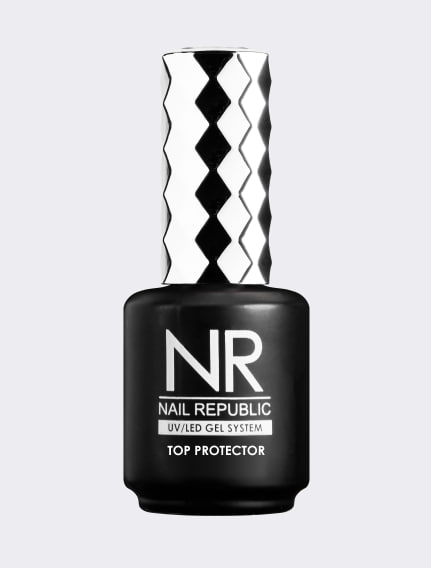 NR, Топ без UV фильтра TOP PROTECTOR, 15 мл