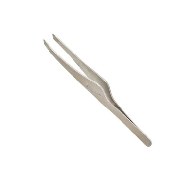 Solinberg, Пинцет для бровей арт.G-801з (ручная заточка),серебро  1шт