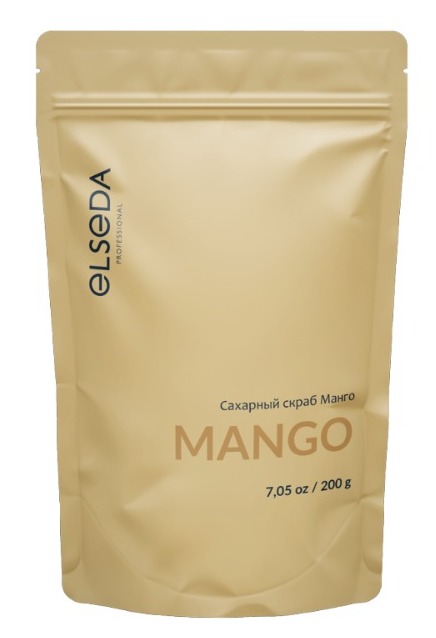 Elseda Professional, Скраб сахарный для тела МАНГО, 200 гр
