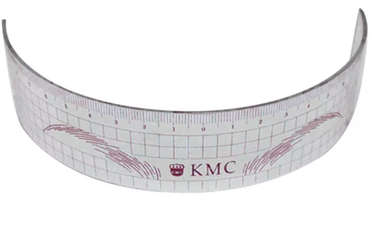 KMC, Линейка для бровей анатомическая