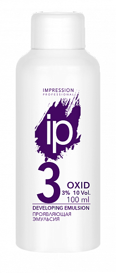 IP, Проявляющая эмульсия «impression professional» oxid 3 % (10 volume), 100 мл