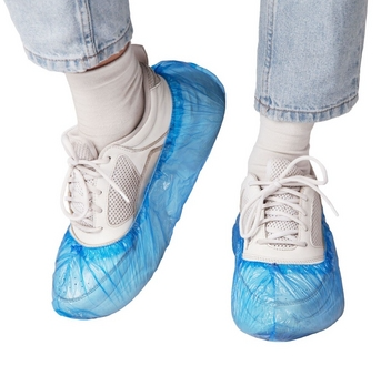 Elegreen, Бахилы медицинские одноразовые из ПНД-арт.ЭГ-26/50 Голубые 2,6 г, 50 пар