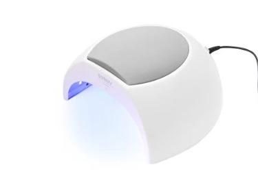 SUN 2S, Лампа УФС для сушки ногтей c кварцевыми диодами (метал.внутр)