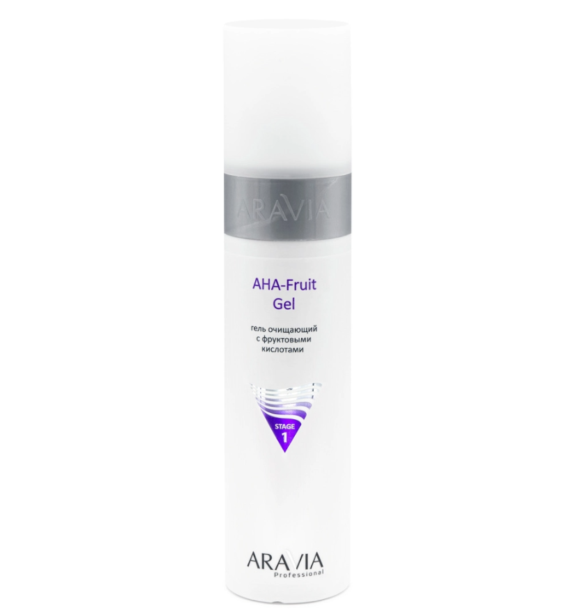 ARAVIA Professional 6200, Гель очищающий с фруктовыми кислотами "AHA - Fruit Gel", 250 мл