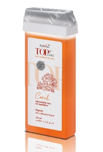 ItalWax Top Line, Воск в картридже "Коралл", 100 мл Ч/З