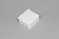 WW Салфетка одноразовая 5*5, ЭКОНОМ, спанлейс 35, белый 100 шт ПАЧКА