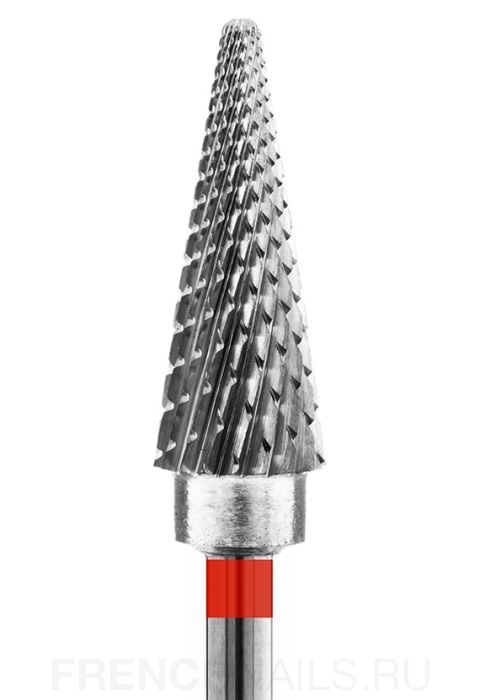 КМИЗ, Фреза твердосплавная ёлка мелкая D6.0 (красная) ФКДЕ 060-М ТВС L14, 500.104.204.140.060