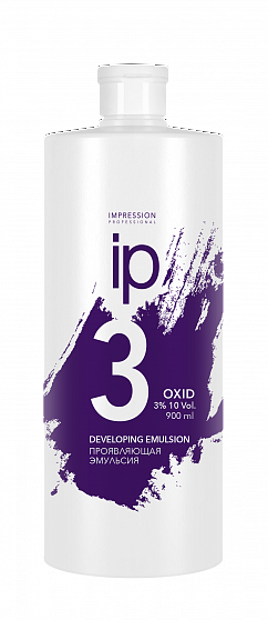 IP, Проявляющая эмульсия «impression professional» oxid 3 % (10 volume) /900 мл, арт.14630