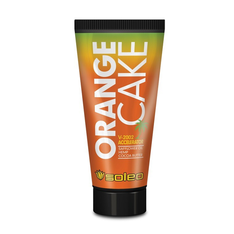 Soleo, Косметика для загара ORANGE CAKE 150 мл. ТУБА