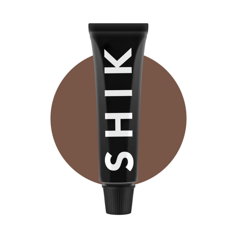 SHIK, Краска для бровей и ресниц Теплый коричневый, 15мл