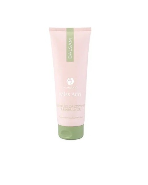 ADRICOCO Miss Adri Complex of coconut&marula oil, Бальзам восстанавливающий для волос, 250 мл