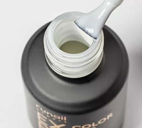 RUNAIL, Топ цветной (молочный) Top Color Non Sticky, 18 мл №153