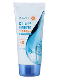 LEBELAGE, Солнцезащитный крем с коллагеном SPF50+, 70 мл