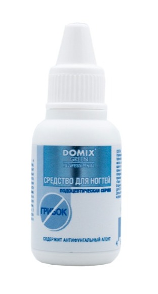 DOMIX GREEN, Средство для ногтей с антифунгальным агентом, 18 мл