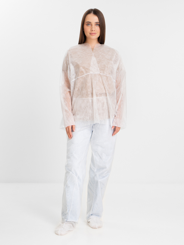 Костюм для прессотерапии DИOН (туника, брюки) р-р. 46-50, пл. 25г/м2 инд.упак.