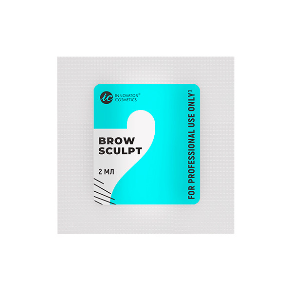 Innovator Cosmetics, Саше с составом #2 для долговременной укладки бровей BROW SCULPT, 2мл