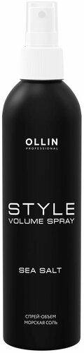 OLLIN STYLE, Cпрей-объем "Морская соль",  250 мл