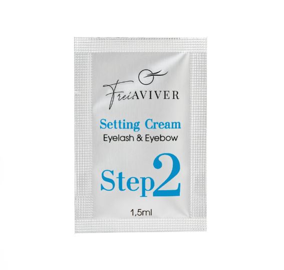 FreiAVIVER, Состав №2 В САШЕ д/ламинирования ресниц и бровей Setting Cream, 1,5 мл