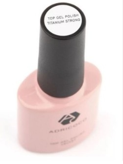 ADRICOCO, Закрепитель для гель-лака Titanium Strong Top, 8 мл