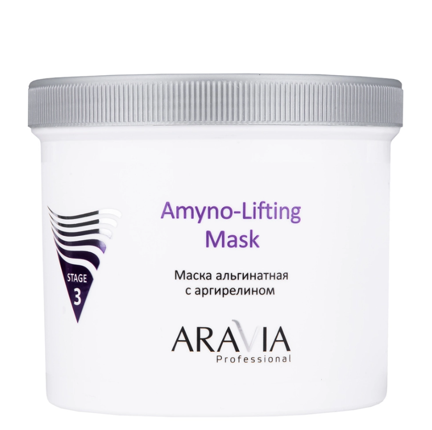 ARAVIA Professional 6009, Маска альгинатная с аргирелином "Amyno-Lifting", 550 мл