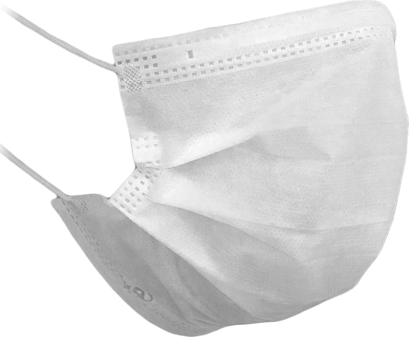 Маска 3-х слойная БЕЛАЯ, 50 шт 