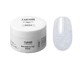 RUNAIL, Моделирующий УФ-гель c поталью BUILDER UV GEL POTAL, 15 г №8553