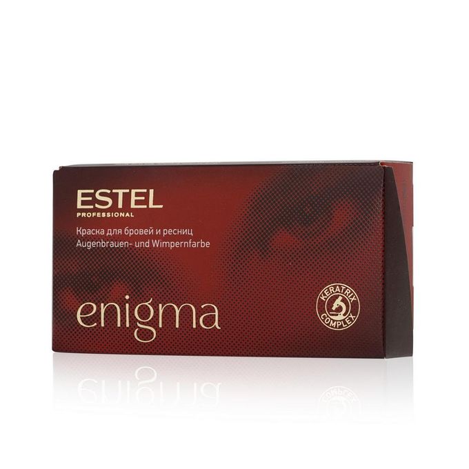 ESTEL ENIGMA, Краска для бровей и ресниц тон КОРИЧНЕВО-МЕДНЫЙ , 20 мл