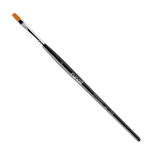 RUNAIL, Кисть для геля Gel Synthetic GNF №4 №0163