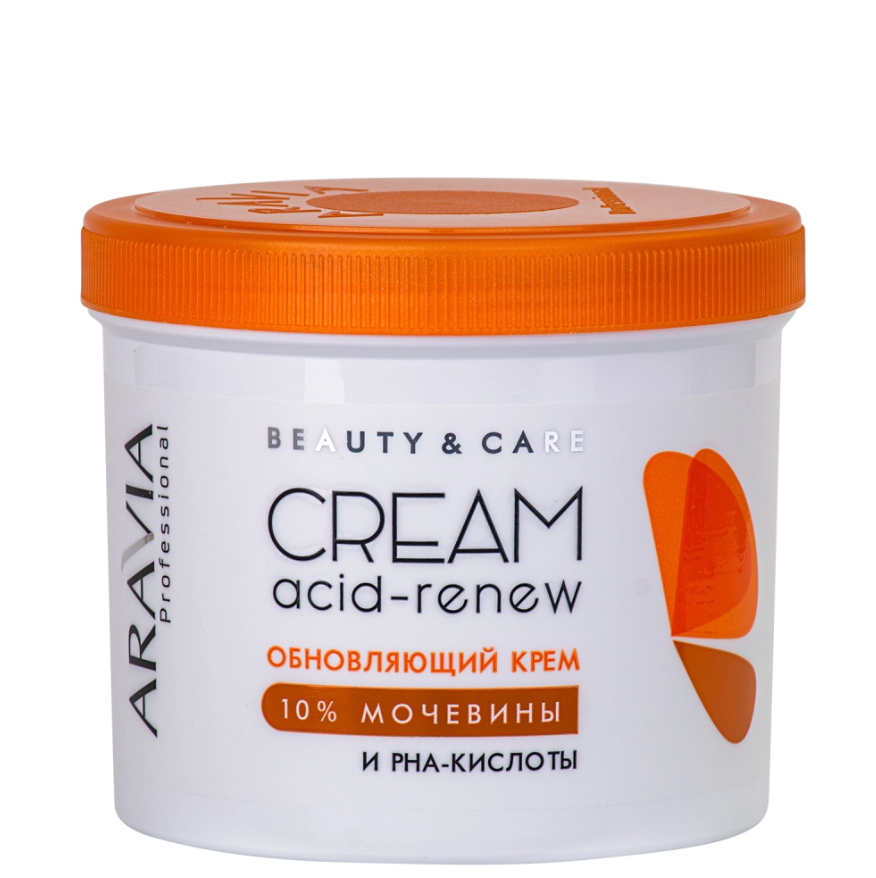 ARAVIA Professional 4076, Обновляющий крем с PHA-кислотами и мочевиной (10%) Acid-Renew Cream, 550мл