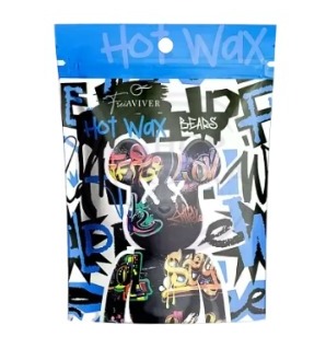 FreiAVIVER, Воск для депиляции бровей и лица Hot Wax "Bears" Синий, 100 гр