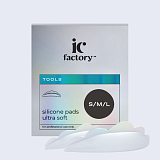 IC FACTORY, Набор валиков силиконовых Ultra Soft, 3 размера