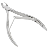 Solinberg, Кусачки маникюрные, серебристые, двойная пружина, 6 мм, ручная заточка арт. 222-111